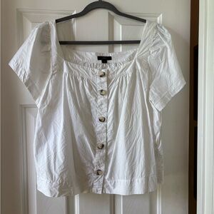 J Crew Button Up Blouse